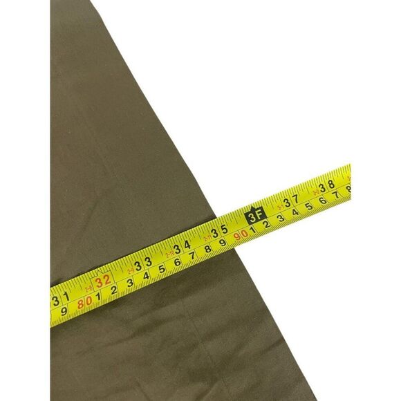 Massimo Dutti Womens Midi Skirt Medium Brown Pull On Elastic Gathered Waist NWOT - Picture 9 of 10